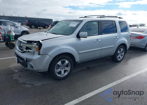 2013 Honda Pilot Ex-L из США, поврежденный, VIN 5FNYF4H58DB034817
